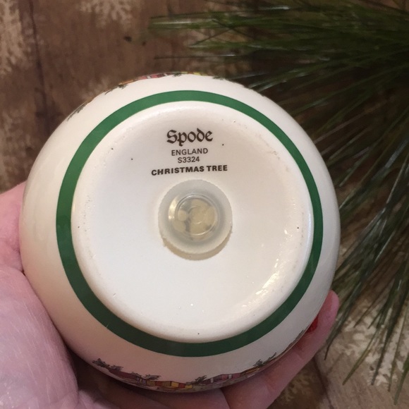 Spode England Christmas Tree Pomander Ball Vintage - Picture 4 of 15